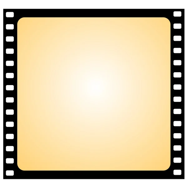 Vector film frame - vignette — Stock Vector