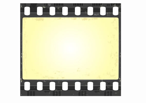 Grunge old film frame - vector — Stock Vector