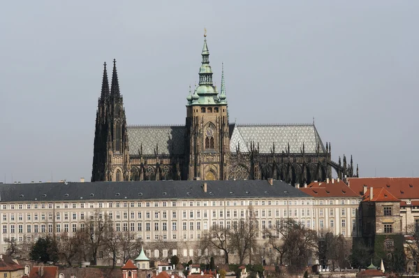 布拉格城堡-hradacany — 图库照片