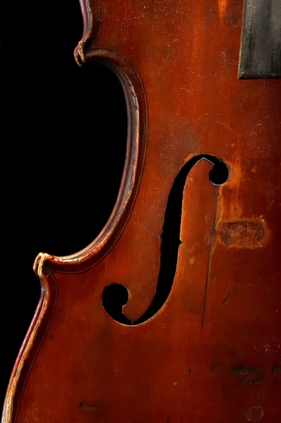 Old fiddle — Stock Photo, Image