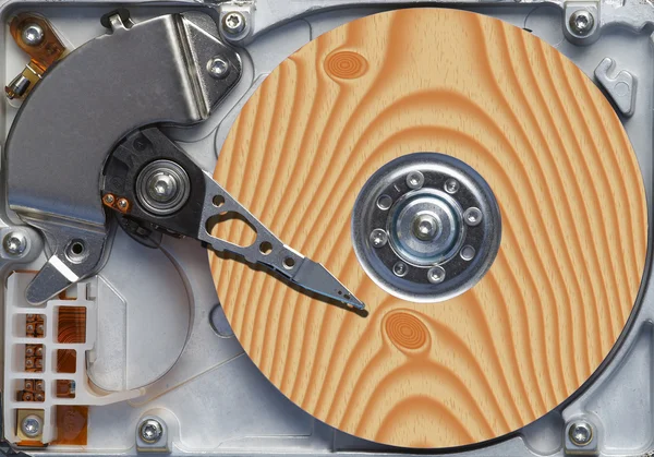 Doğal sabit disk — Stok fotoğraf