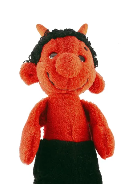 Маленький дьявол - кукла — стоковое фото