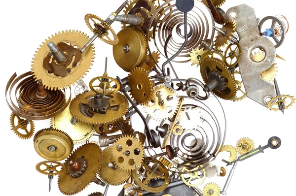 Pinions - clockwork mechanism — Stock Photo, Image