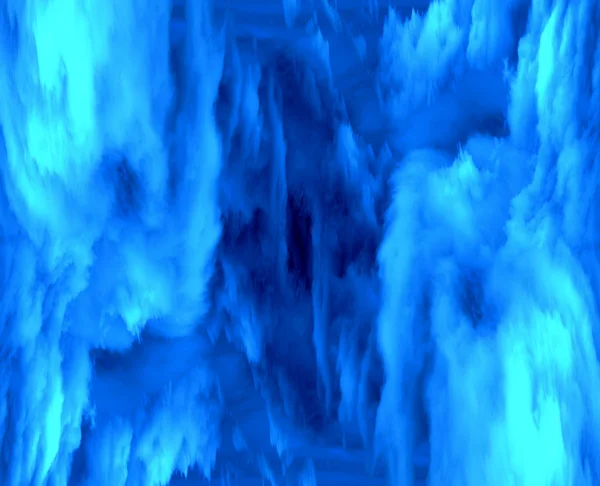 Голубой космос — стоковое фото