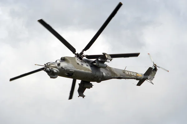 stock image Flying gunship