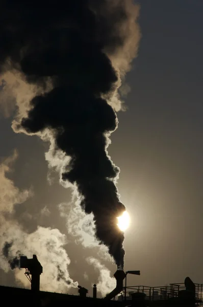 Pollution atmosphérique gazeuse — Photo