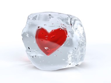 Ice heart clipart