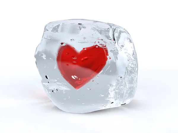 Stock image Ice heart