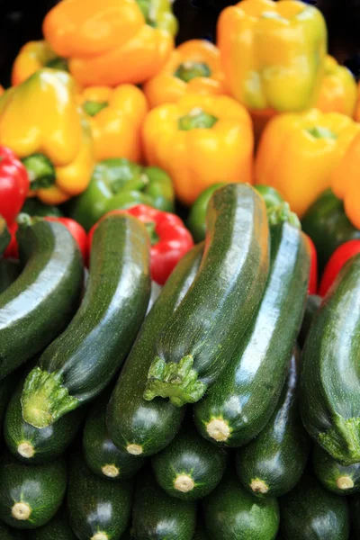 Zucchine e peperoni — Foto Stock