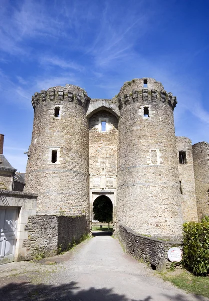 Chateau entrance — Stock Photo, Image