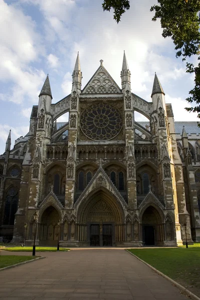 Westminster abbey północno wejście — Zdjęcie stockowe