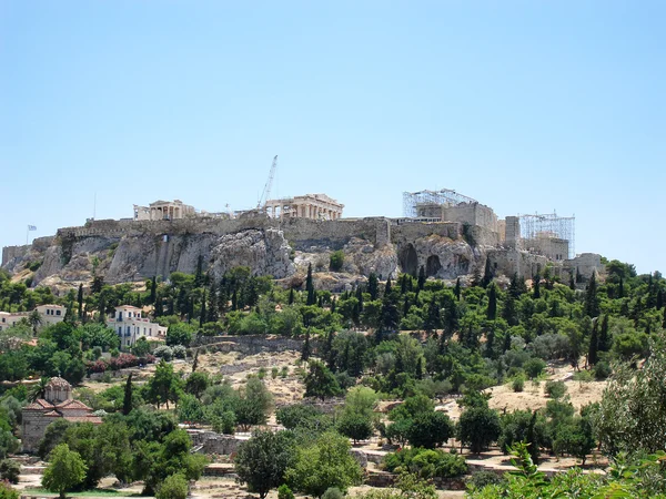 The Parthenon restoration project — Stock Photo, Image