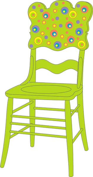 Vektor illustration av stolen — Stock vektor