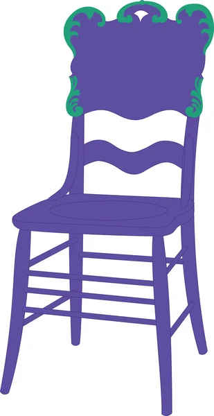Ilustracja wektorowa krzesła — Wektor stockowy