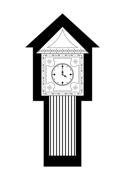 Векторная иллюстрация часов — стоковый вектор