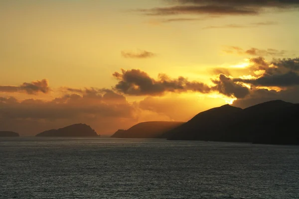 Ierse zonsondergang — Stockfoto