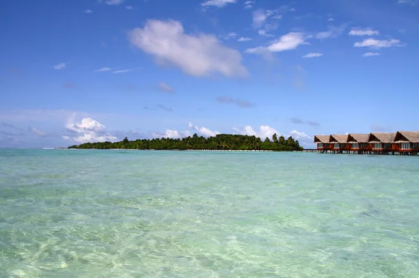 Maldivlere lagoon — Stok fotoğraf