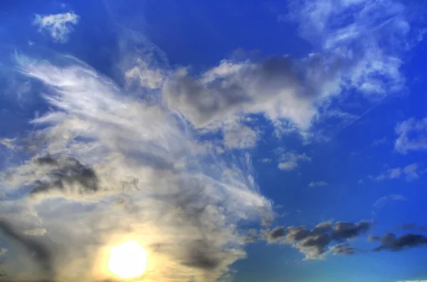 Schöner Himmel Hintergrund — Stockfoto