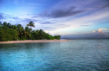 Maldivlere cennet