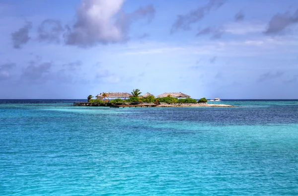 Одинокий остров — стоковое фото