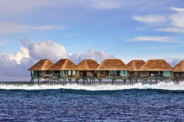 Tropische bungalows — Stockfoto