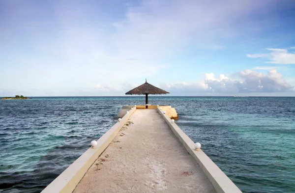 Laguna maldiviana — Foto Stock