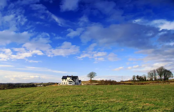 Irländska stuga hus — Stockfoto