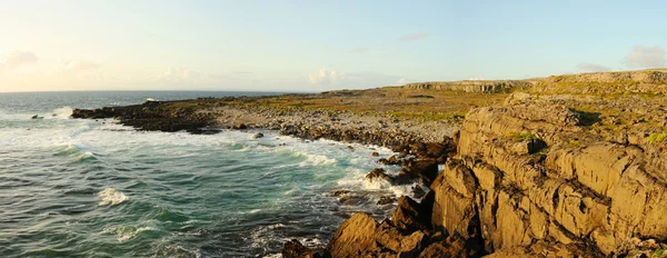 Costa irlandese panoramica — Foto Stock