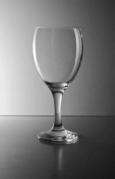 Boş şarap kadehi — Stok fotoğraf