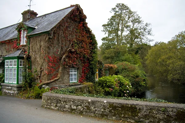 Autumn cottage house — Stock Photo, Image