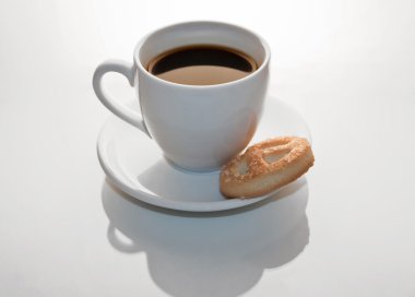 Coffee and cookie clipart