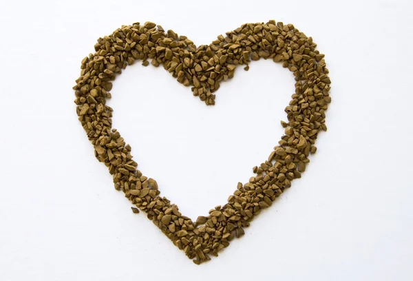 stock image Coffee heart