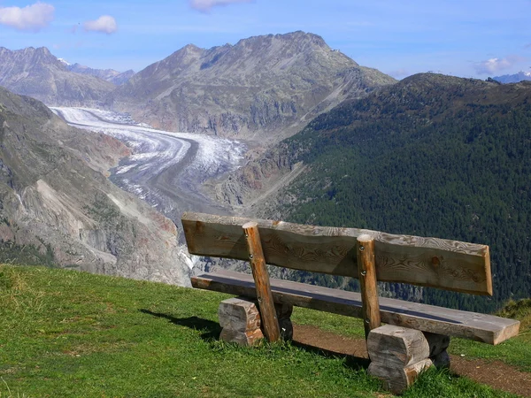Aletschgletscher — Stockfoto