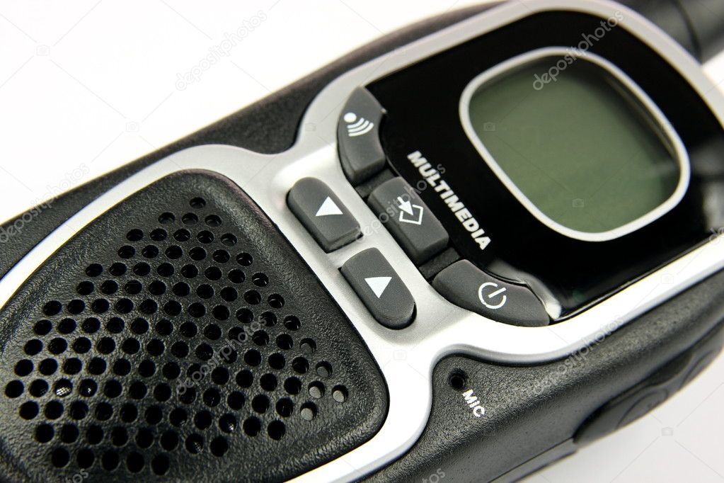Detail walkie talkie