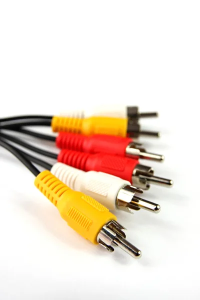 Audio video cable — Stock Photo, Image