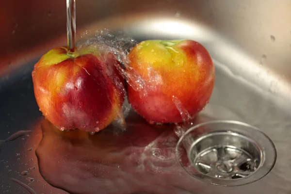 Washing Fruit