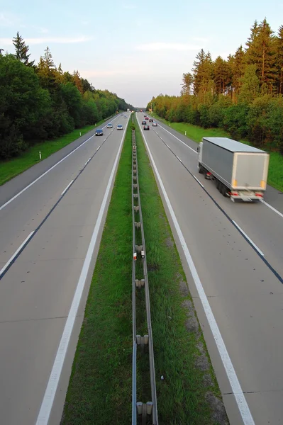 Traffic on D1 motorway — Stock Photo, Image