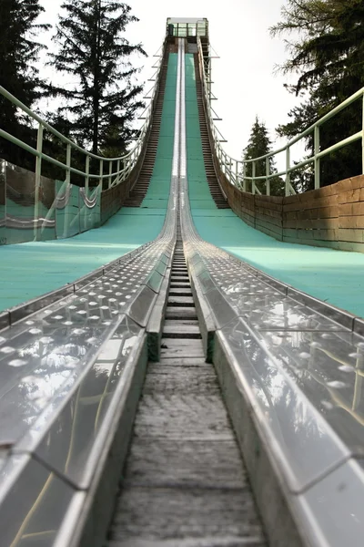 Ski jump tower — Stock Photo, Image