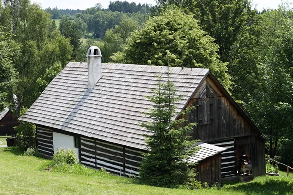 Casa de campo no museu ao ar livre — Fotografia de Stock