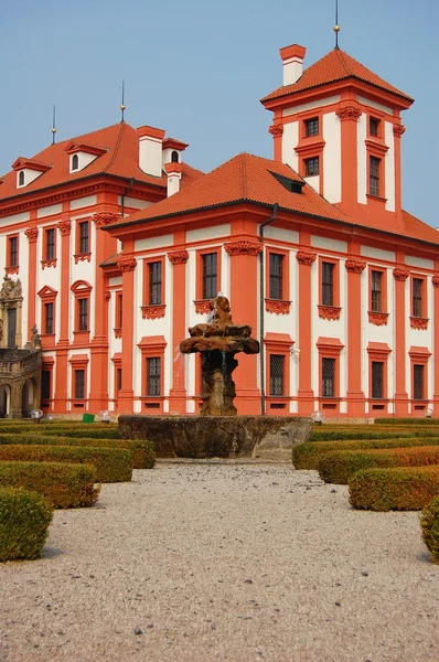 Troja-kastély és kert, Prágatroja 성 및 프라하에 있는 정원 — Stock Fotó