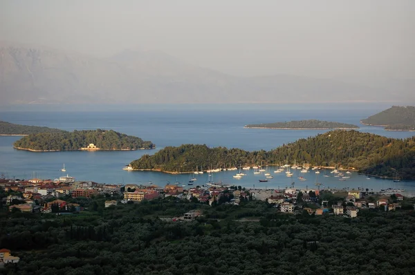 stock image Village Nidri on the island of Lefkada