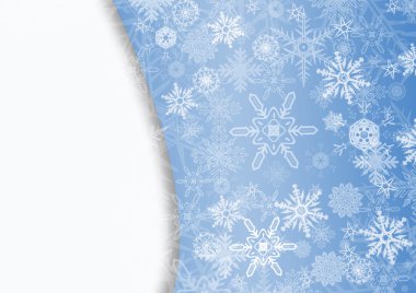 Blue Winter Background clipart