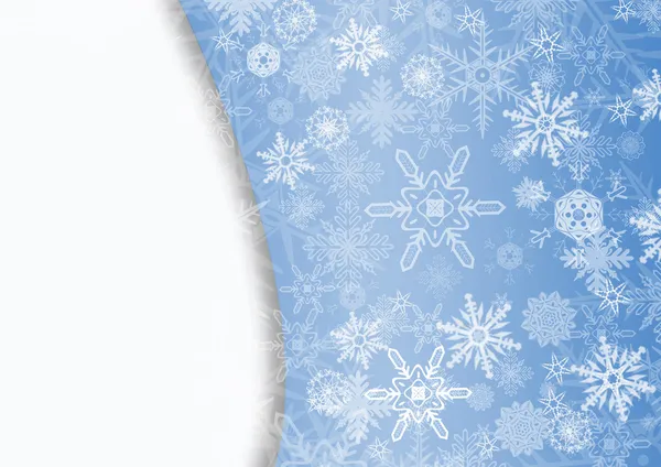 Blue Winter Background — Stock Photo, Image