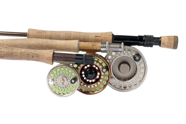 Fly Rods, Isolated — Stock Photo, Image