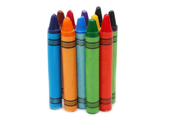 Creioane colorate Fotografie de stoc