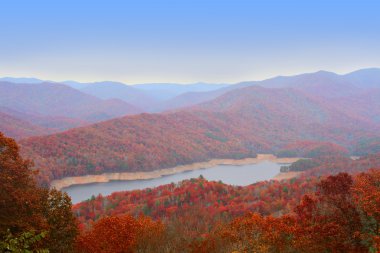 Autumn in Great Smoky Mountains clipart