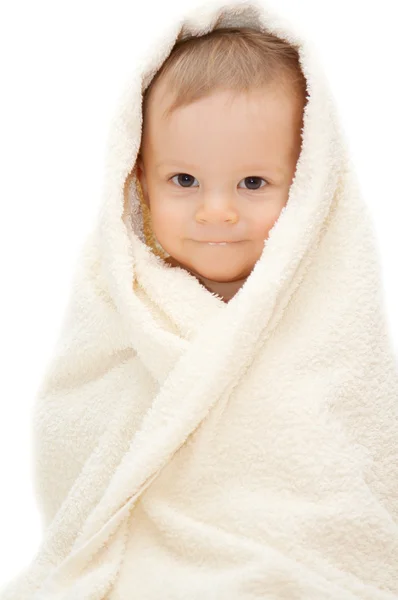 Dítě v ručníku — Stock fotografie