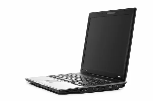 Computer portatile isolato su sfondo bianco — Foto Stock