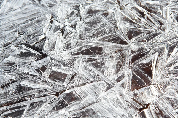 Tło kryształ lodu — Zdjęcie stockowe