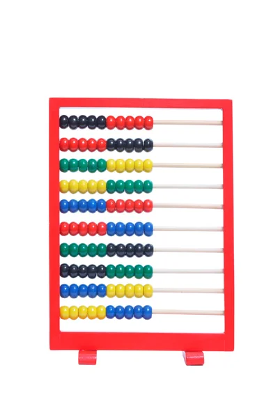 Färg abacusστοιχεία για τον υπολογιστή — Stockfoto